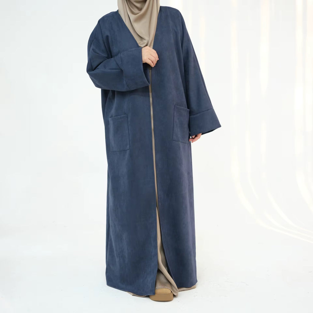 The Suede Wool Essence Abaya