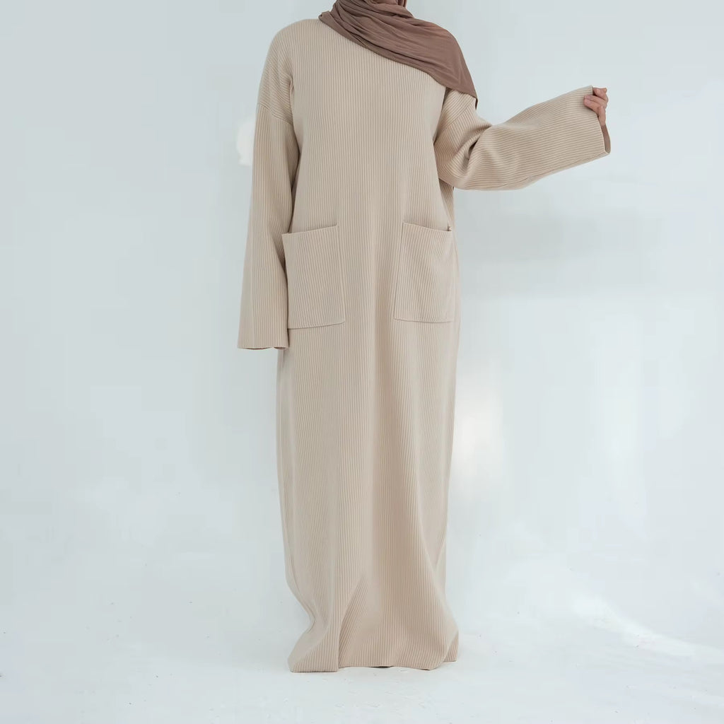 Knit Flow Abaya
