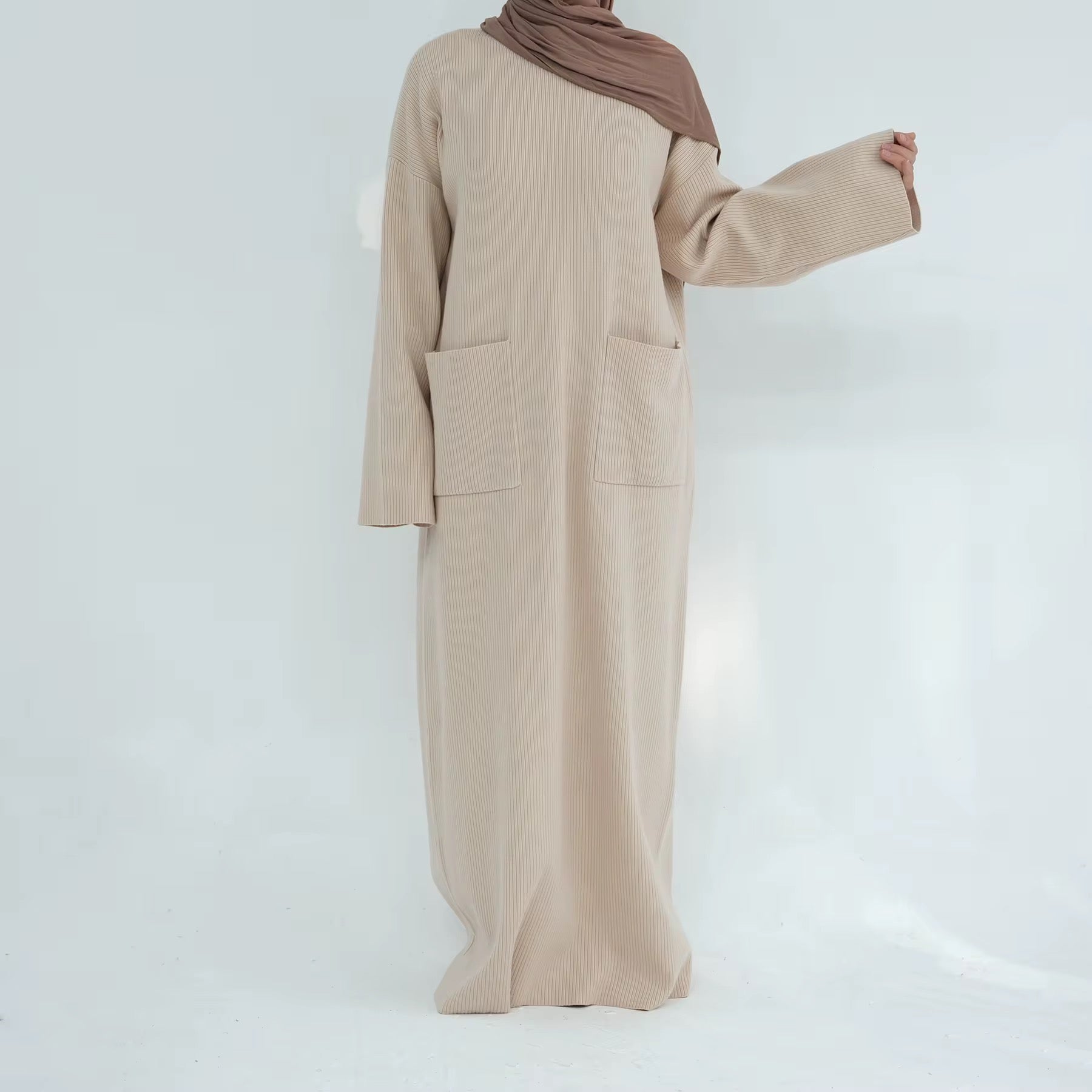 Knit Flow Abaya